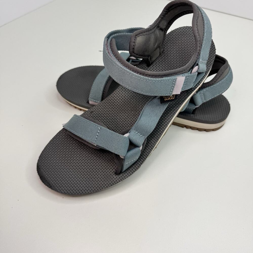 Teva Women's Universal Trail Sandal Trooper/Dark Gull Grey Size 11 Vibram Sole